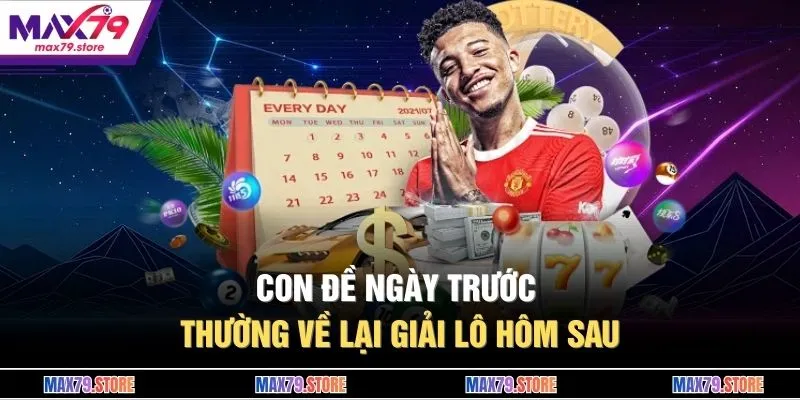 Con đề ngày trước thường về lại giải lô hôm sau