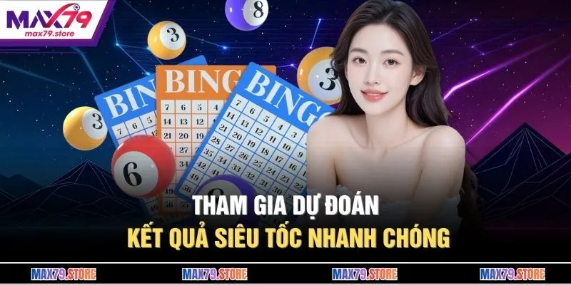 Tham gia dự đoán kết quả siêu tốc nhanh chóng